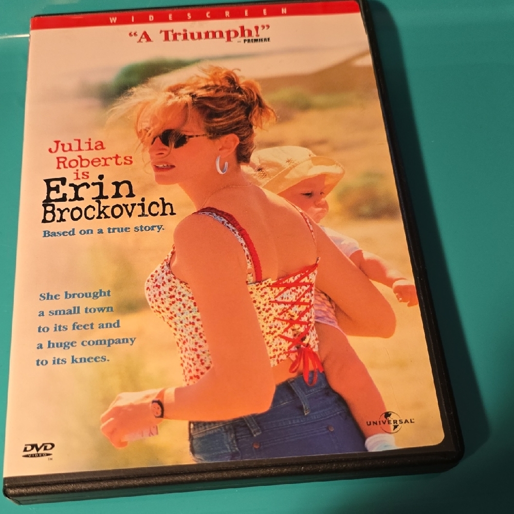 Erin Brockovich Movie DVD